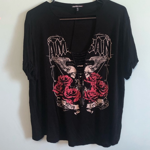 Black Rocker t-shirt - Picture 2 of 2